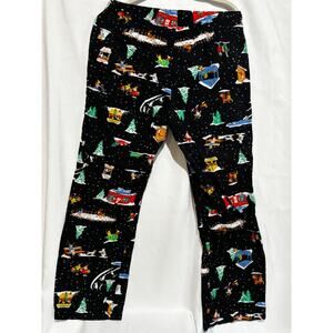 Old Navy Christmas Flannel Pajama Pants Womens Sz M Loungewear Pockets